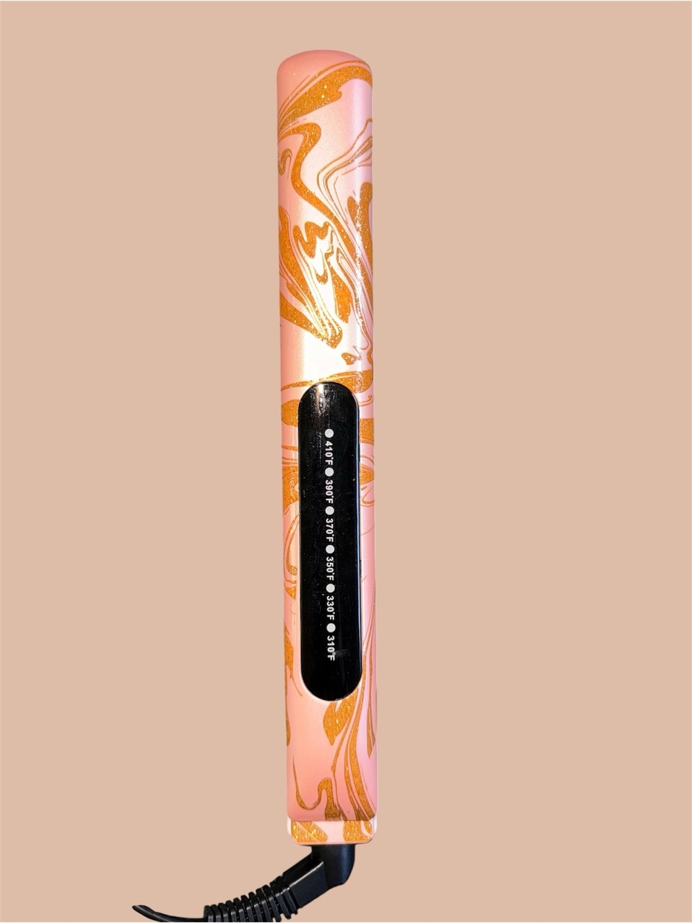 CHI Pink and Gold Marble Hair Straightener - Sleek Women’s Styling Tool